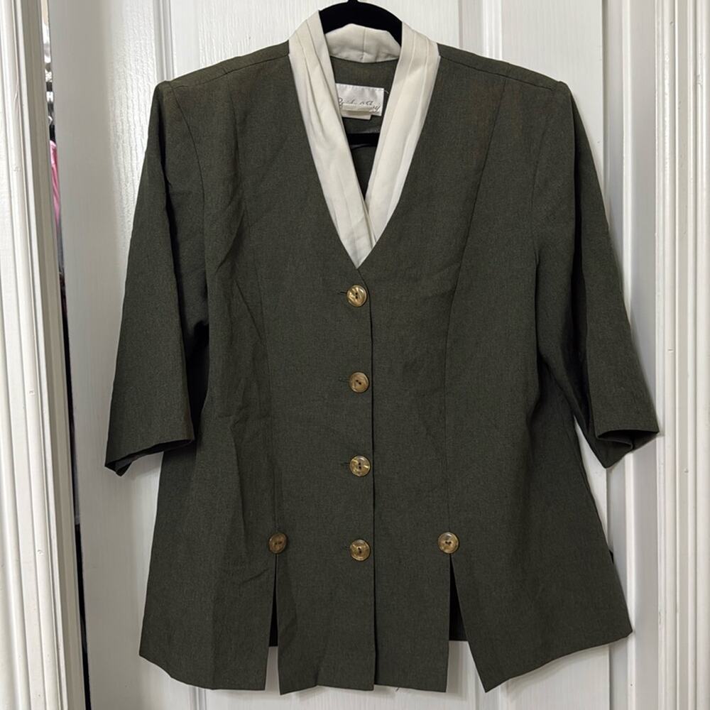 Pride and joy green dress blazer size 16